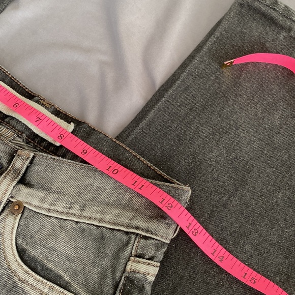 Rapsodia Super Low Rise Jeans black faded size 22 - Picture 5 of 10